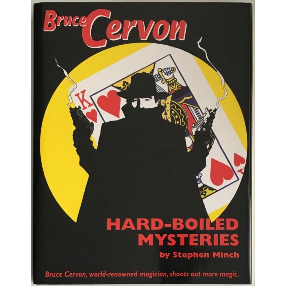 Bruce Cervon Hard Boiled Mysteries- scritto da  Stephen Minch. Libro con copertina rigida e sovraccoperta