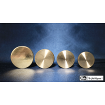Nested Coin Box Brass (4) by Mr. Magic 