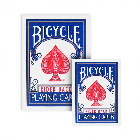 Bicycle - Mini Playing Cards - Dorso blu 