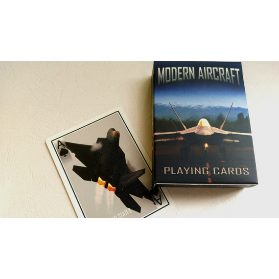 Modern Aircraft Playing Cards