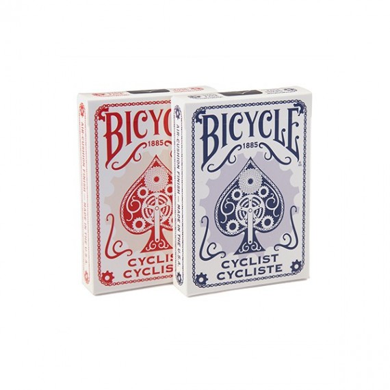 BICYCLE CYCLIST disponibile con dorso rosso o blu